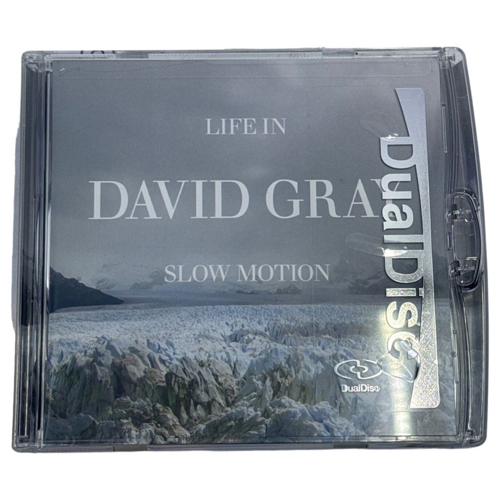 David Gray Life in Slow Motion DualDisc CD DVD 828767261720 2-Sided Disc 2005